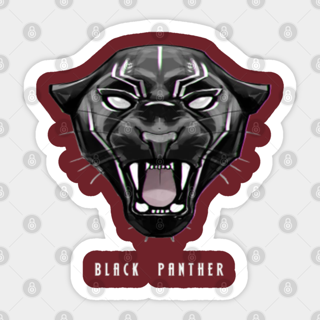 Black Panther Black Panther Sticker Teepublic